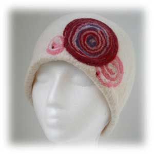 Felted Hat from Stephanie Alosso